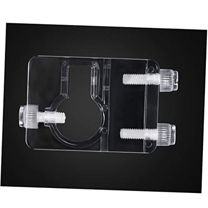 BESPORTBLE Aquarium Fixed Clip Water Pipe Clamp in Acrylic for Fish Tank Hose (Size s 5-20mm)