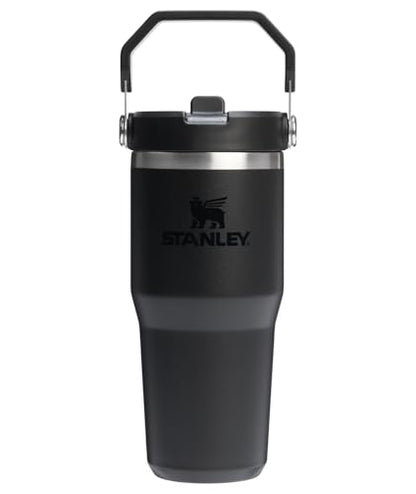 STANLEY IceFlow 2.0 Flip Straw Tumbler, 14 oz, Black 2.0 - color: Black 2.0, size: 14 Ounces