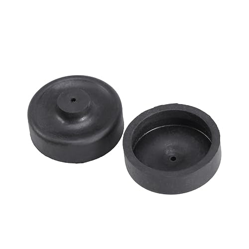 Beaupretty Aquarium Oxygen Pump Diaphragm Replacement Parts 5 Pack Silicone Membrane for Small Aquarium Air Pump - color: Black, size: 5pcs