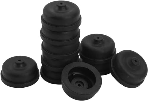 10Pcs Aquarium Diaphragm Air Pump Accessories EPDM Rubber Oxygen Pump Replacement Parts for Aquarium Fishing Oxygen Pump, Pumps and Filters