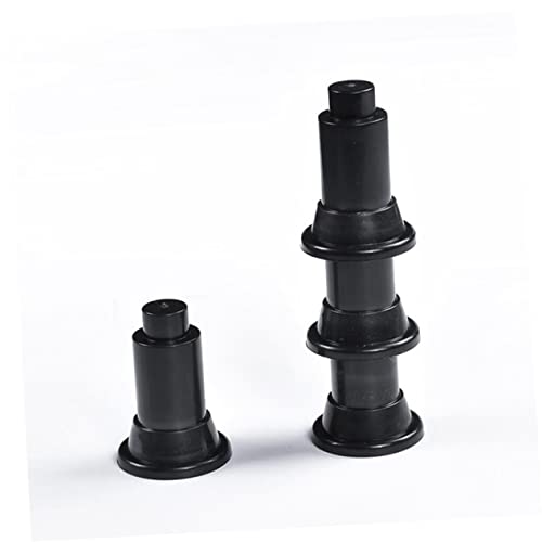 Totority 2Pcs Fish Tank Plate Multi Functional Clapboard Divider with Nails Black and for Fish for Aquariums High Water Permeability