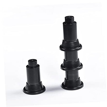 Totority 2Pcs Fish Tank Plate Multi Functional Clapboard Divider with Nails Black and for Fish for Aquariums High Water Permeability