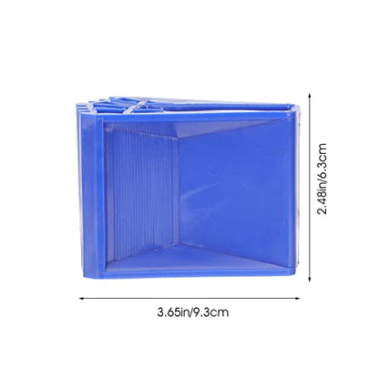 Homoyoyo 2pcs Non- Ladder Feet Pads Rubber Covers for Enhanced Stability and Safety Skid Mats for Ladders and Telescopic Stairs - color: Blue