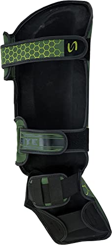 UFG Ultimate Series Shin Instep - Boxing MMA Muay Thai Training - color: Olive Green, size: Small-Medium