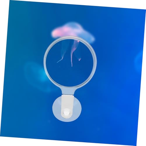 minkissy 4pcs Acrylic Fish Tank Magnifiers Cups High Definition Viewing for Plants and Creatures for Observing Betta Fish and Landscapes
