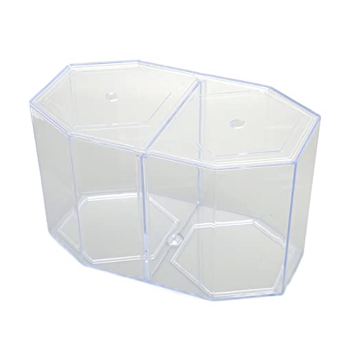 Fish Hatchery Isolation Box Hatchery Transparent Isolation Box,Aquarium Fish Breeder Box Multipurpose Transparent Octagonal Fish Isolation Box for Fish Breeding