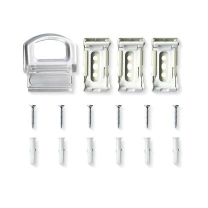 AOSKY Roller Shades Accessories Replacement Installation Brackets Easy to Install Roller Blinds Repair Kit
