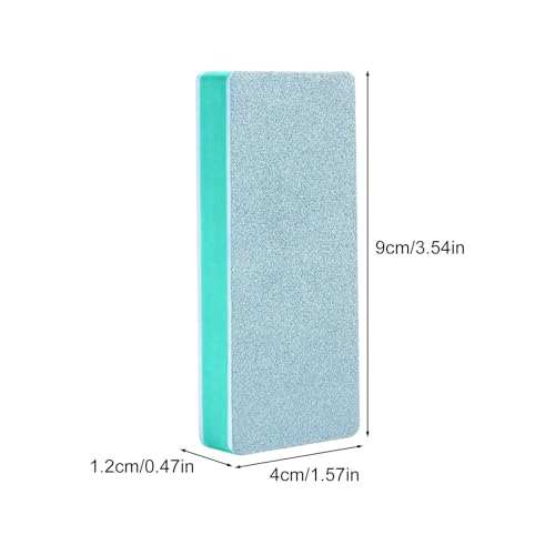 6 Pieces Aquarium Supplies Glass Cleaner Brush 9x4x1.2cm Scrubber Pad Aquarium Glass Cleaning Tool for Fish Turtle Tank