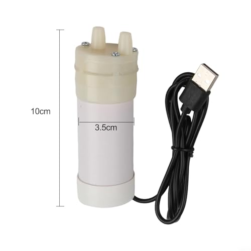 5V USB Water Pump – Self-Priming Electric Vacuum Pump (4L/min) for Aquariums, Balconies & Outdoor Use(1 Meter)