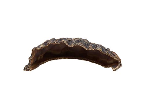 Aquarium Cave - Ceramic Betta Fish Tank Decor - Natural Aquarium Decor - Large Reptile Hide - Fish cave Hideout - Snake Hide - Cave for Cichlids and plecos (Cave)