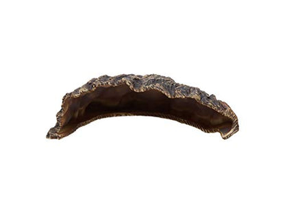 Aquarium Cave - Ceramic Betta Fish Tank Decor - Natural Aquarium Decor - Large Reptile Hide - Fish cave Hideout - Snake Hide - Cave for Cichlids and plecos (Cave)