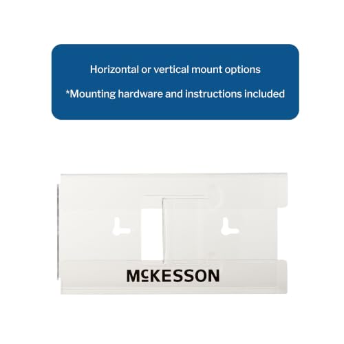 McKesson Glove Box Holder, Clear, L W H, 4 x 5 1/2 x 10 in, 1 boxes - size: 1 Count (Pack of 1)