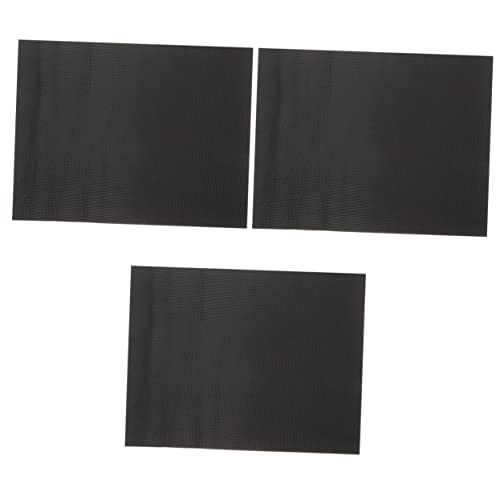 SOLUSTRE 3pcs Aquarium Non- Leveling Mat Thickened Cushion Pad for Fish Tanks Wear-Resistant Aquarium Accessories Protects Fish Habitat