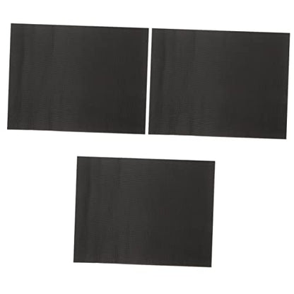 SOLUSTRE 3pcs Aquarium Non- Leveling Mat Thickened Cushion Pad for Fish Tanks Wear-Resistant Aquarium Accessories Protects Fish Habitat