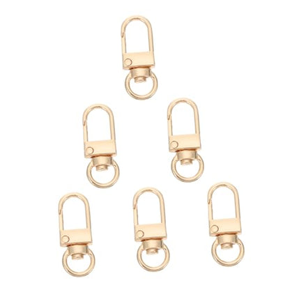 Holibanna Alloy Claw Clasp Metal Bag Buckle 15pcs Set Swivel Lobster Clasp for DIY Jewelry Making
