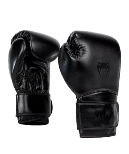 Venum Contender Boxing Gloves - color: Black/Black, size: 16-Ounce, style: Contender 1.5