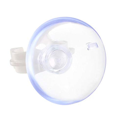 uxcell Aquarium Suction Cup Clips Airline Tube Holders Clamps for Fish Tank Clear 17mm 20Pcs - size: 17mm