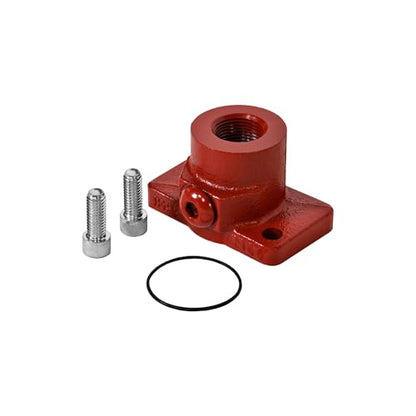 Fill-Rite KIT700OT1 1″ Straight Outlet Flange Kit – OEM Replacement for FR700V & FR710V Rotary Vane Fuel Transfer Pumps – Diesel, Gasoline & Kerosene Compatible - style: 700 Outlet Flange (1")