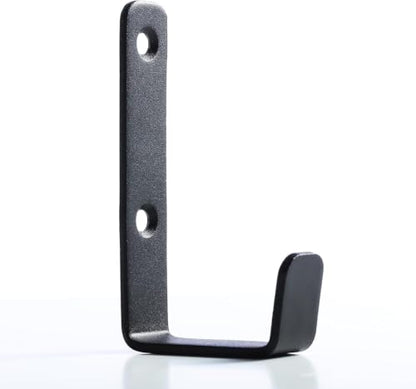 Heavy Duty Hooks, Stainless Steel Hooks for Hanging, Wall Mount Hook, Coat Hook, Wall Hooks Towel Hook Garage Holder Screw Hanger, Utility Hooks, Black (4 Pack) - color: Black 4