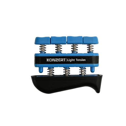 Finger Strengthener - Grip Strength Trainer, Forearm & Hand Gripper Exerciser, Strengthening Grip for Therapy, Guitar Handgrip, Wrist Strengtheners - size: Light Tension of 5 LBS
