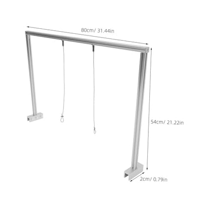 Aquarium Light Bracket Sturdy Metal Stand Easy to Install for Large Fish Tanks