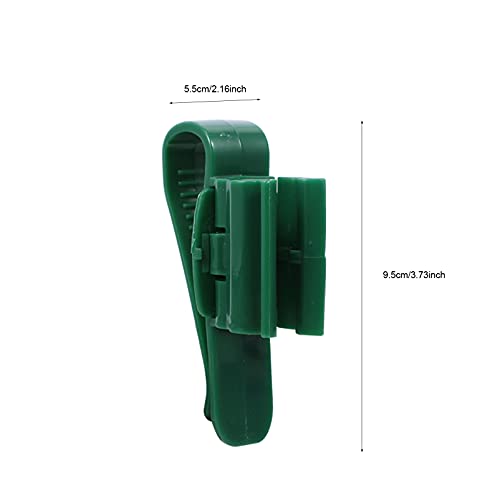 balacoo 4pcs Plastic Aquarium Clips for Fish Tank Hose Holder Multi-functional Fixing Clamps for Inlet Outlet Tubes Water Pipe Fixing