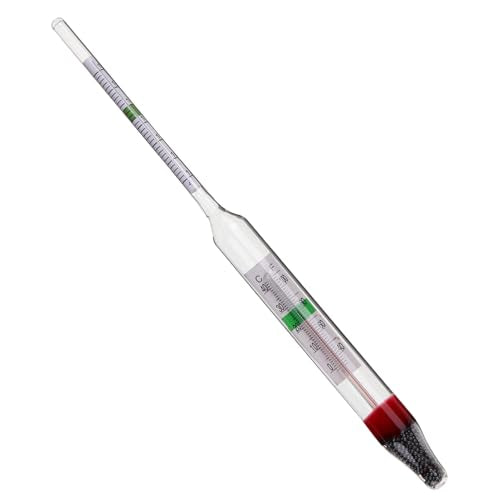 ULTECHNOVO 3sets Hydrometer Testing Tool for Aquariums and Fish Tanks Includes Measuring Cylinder for Accurate Measurement and Easy to Use for Life Monitoring