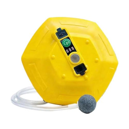 Floating Aerator, IPX7 Waterproof Rechargeable Bait Bucket Aerator, Portable Live Bait Oxygen Pump for Fishing, Livewell & Fish Tank, USB Powered Air Pump for Transport