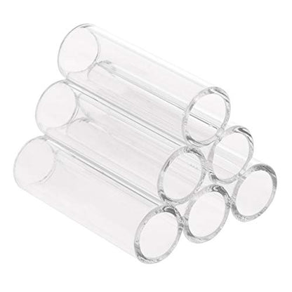 Aquarium Decor Clear Acrylic Tube Cave House Hideout For Small Fish Shrimp Cichlid Hiding Rest Spawning 3 Tubes 6 Tubes Aquarium Fish Tank Landscaping Plant Landscape Fishtank Artificial Simulation