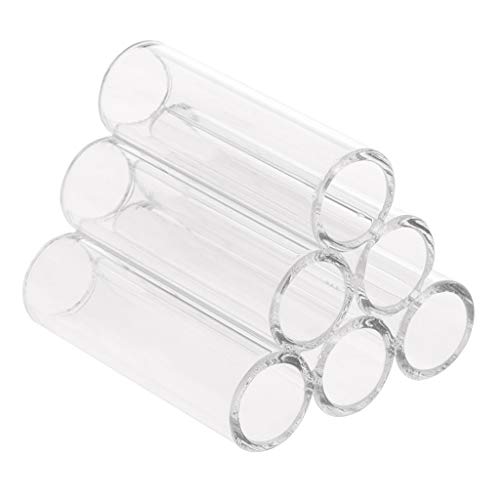 Aquarium Shrimp Shelter Tube Cave Clear Acrylic Habitat Breeding House Fish for Tank Decor 3 or 6 Tubes Betta Hideo Aquarium Fish Tank Landscaping Plant Landscape Fishtank Artificial Simulation - color: 5 Tubes