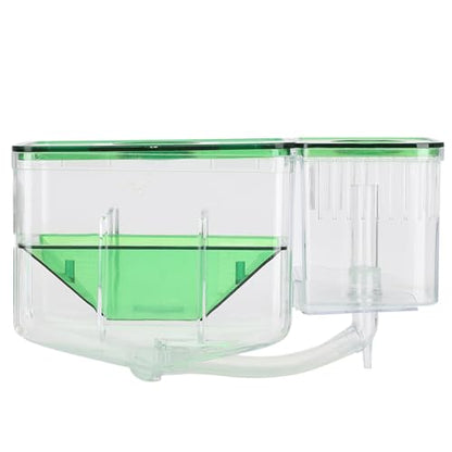 FILFEEL Aquarium Breeding Box for Isolation of Newborn Fish and Shrimp - DoubleLayer Incubator for Small Life