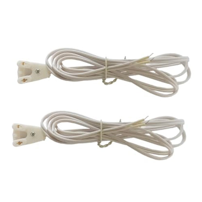 LED Lamp Connecting Wire 4ft T8 G13 for Fluorescent LED Tube Light Single Head Connector Cable Power Cord Single Ended/Dual Ended G13 LED Light Fixture Extension Cable Wire