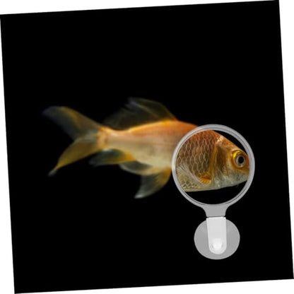 COLLBATH 4pcs Acrylic Glass for Fish Tank and Reptile Observation High Definition Viewer with Cup for -Landscapes and Animals