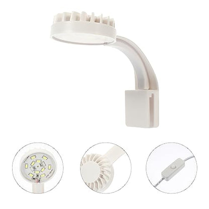 POPETPOP Professional Fish Tank Clip Light for Aquatic Plants Convenient Led Aquarium Lighting and for Ornamental Fish Tanks
