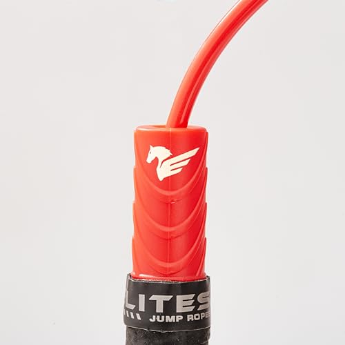 Elite Jumps Freestyle PVC Jump Rope Bundle, - color: Silver