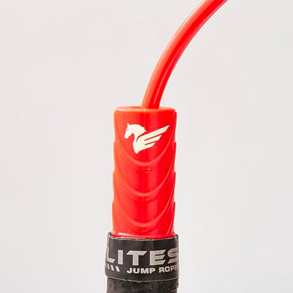 Elite Jumps Freestyle PVC Jump Rope Bundle, - color: Silver