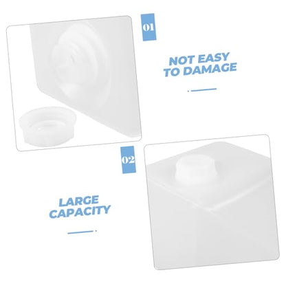 Toddmomy Collapsible Water Storage Tank Lid Flexible Plastic Water Container for Camping Outdoor Adventures and Emergency Supply Folding Bucket
