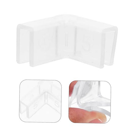 10pcs Transparent Fish Tank Corner Guards Durable Edges Protector for Aquariums Easy Install Corner Protector Guards Shaped Design