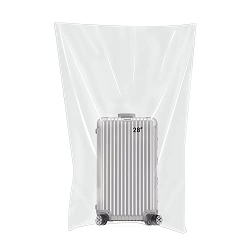 10 Count 40x60 inches large Clear Plastic Bag Giant Storage Bags Furniture Cover Plastic Bag for Moving Protection and Long Term Storage, Large Items Dustproof, Moistureproof (2 Mil) - size: 40x60"(10 Count)