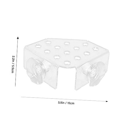 Toddmomy Coral Rack Stand for Fish Tank Acrylic Coral Holder for Aquatic Displays Wear-Resistant Versatile Design Aquarium Supply