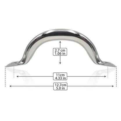 Pot Lid Handle Replacement Kit for 4.33'' Hole Diameter - Compatible with Stainless Steel Glass Lids,Only Handle Replacement Kits