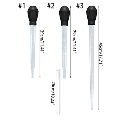 Waste for Fish Tank Multifunction Dropper Pipette Water Transfer Long Acrylic Marine Fish Feeding Tool Aquarium