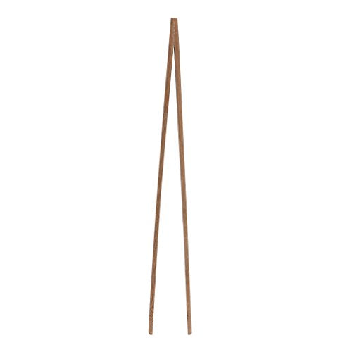 Feeding Tongs,11in Feeding Tweezers Eco-Friendly Bamboo Long Curved Tweezers Lightweight Curved Forceps Nipper Perfect for Reptiles