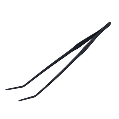 SagaSave Aquarium Tweezers Stainless Steels Feeding Tongs Extra Long 15 inches Aquarium Feeding Tool for Snakes, Lizards, Spiders, Frogs, Scorpions Feeder(Curved Jaw) - size: Curved Jaw