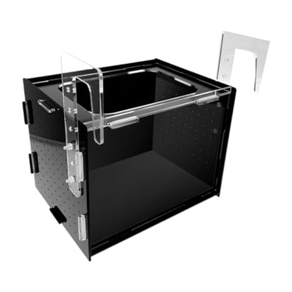 Fish Breeding Box Isolation Tank Clear Hanging Incubator Sturdy Separation Easy Installation for Clownfish Betta Shrimp- 10x10x10cm - size: 10x10x10cm