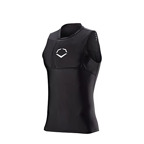 EvoShield NOCSAE® Protective Chest Guard Shirt - Adult and Youth Sizes - size: Small