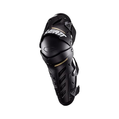 Leatt Unisex-Adult Motorcycle Pivoting Knee and Shin Hard Shell Impact Foam Guard - color: Black, size: Small/Medium