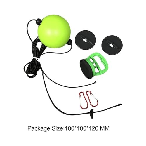Yiju Boxing Reflex Ball, Double End Punching Ball for Hand-Eye Coordination, Home MMA Workout Trainer for Adults and Kids