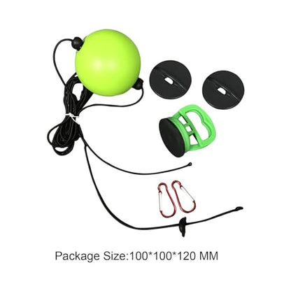 Yiju Boxing Reflex Ball, Double End Punching Ball for Hand-Eye Coordination, Home MMA Workout Trainer for Adults and Kids