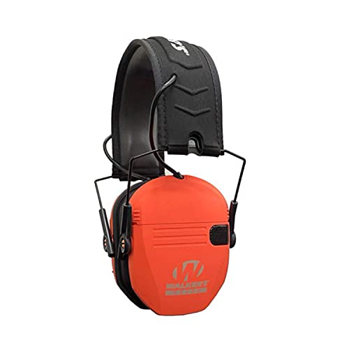 Walker's Razor Slim Electronic Muff - color: Coral, size: One Size